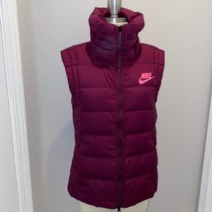 Nike Plum Vest - NWOT! Beautiful color and very stylish!